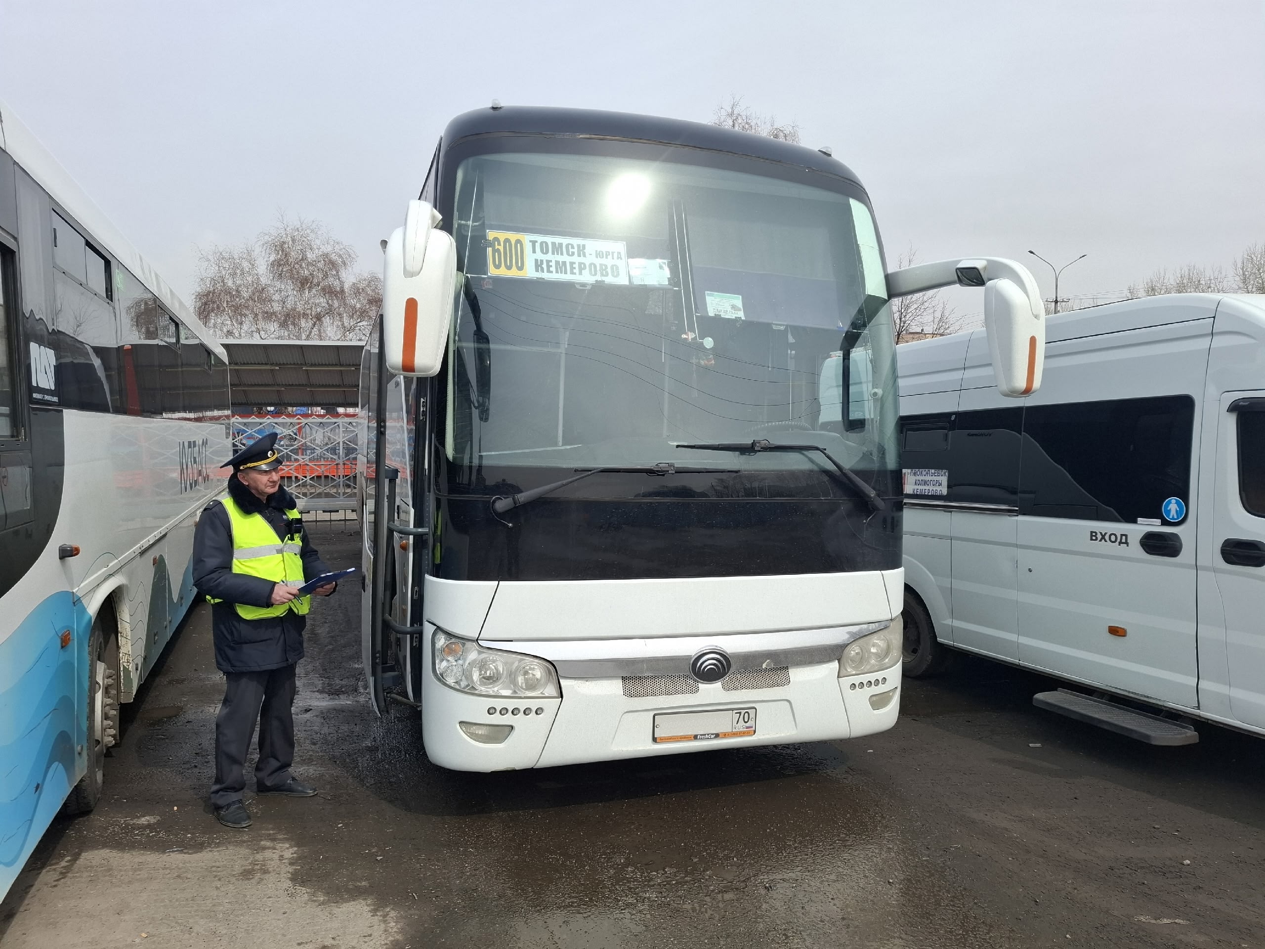 Контроль над межрегиональными пассажирскими перевозками на территории Кузбасса